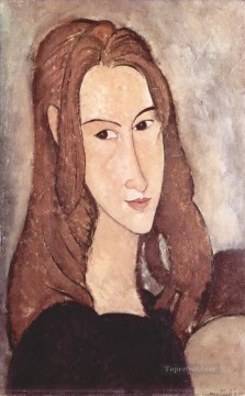 ジャンヌ・エビュテルヌの肖像 1918 3 アメデオ・モディリアーニ Oil Paintings